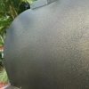 Pizza oven colour olive green in sun