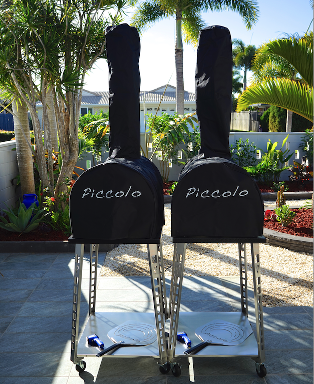 Piccolo with trolley and cover, peel, laser thermometer