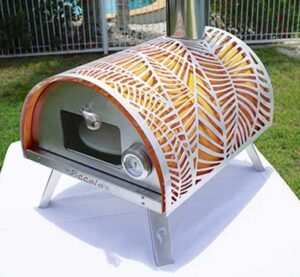 Piccolo rotating pizza oven